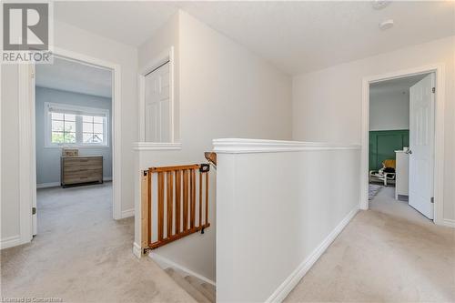 Hallway featuring light colored carpet - 12 Hardcastle Place, Cambridge, ON - Indoor Photo Showing Other Room