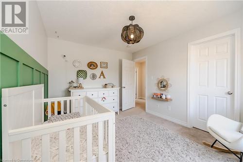 Unfurnished bedroom with light carpet - 12 Hardcastle Place, Cambridge, ON - Indoor Photo Showing Bedroom