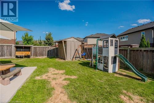 View of yard featuring a playground - 12 Hardcastle Place, Cambridge, ON - Outdoor