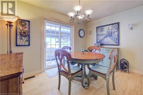 Currently being used as a dining room, this could be your third main floor bedroom or home office - 67 Warren Road, Kitchener, ON - Indoor Photo Showing Dining Room