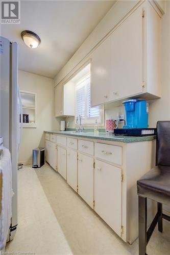 67 Warren Road, Kitchener, ON - Indoor Photo Showing Kitchen With Double Sink