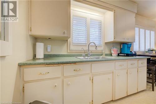 67 Warren Road, Kitchener, ON - Indoor Photo Showing Kitchen With Double Sink