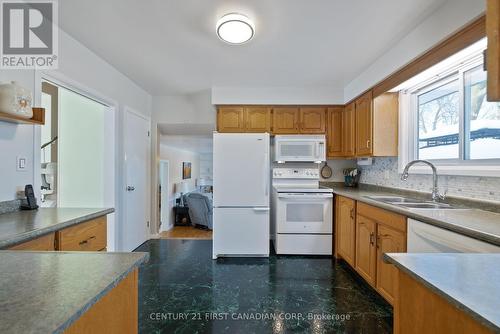 843 Westbury Crescent, London, ON - Indoor Photo Showing Kitchen With Double Sink