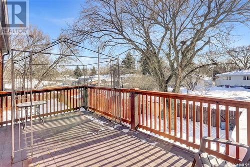 407 Holland Avenue, Regina, SK - Outdoor With Deck Patio Veranda