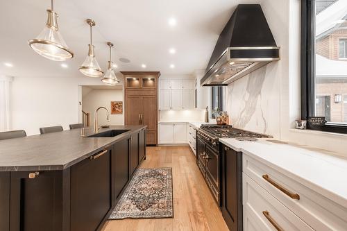 Kitchen - 77 Rue Dwight, Morin-Heights, QC - Indoor Photo Showing Kitchen With Upgraded Kitchen