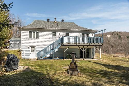 Face arrière - 1906 Ch. Gendron, Stanstead - Canton, QC - Outdoor With Balcony With Deck Patio Veranda