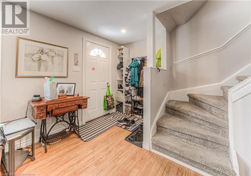 Entrance foyer featuring wood-type flooring - 539 Pinetree Crescent, Cambridge, ON - Indoor Photo Showing Other Room