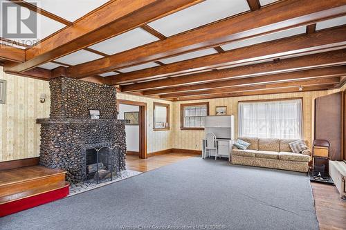 3177 Russell, Windsor, ON - Indoor With Fireplace