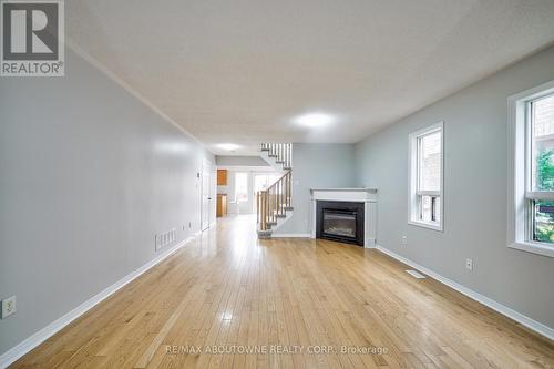 556 Delphine Drive, Burlington, ON - Indoor Photo Showing Living Room With Fireplace