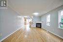 556 Delphine Drive, Burlington, ON  - Indoor Photo Showing Living Room With Fireplace 