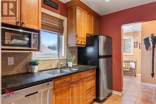 94 Belmont Avenue E, Kitchener, ON - Indoor Photo Showing Kitchen With Double Sink