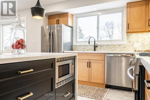 30 Donlea Drive, Hamilton, ON - Indoor Photo Showing Kitchen With Upgraded Kitchen