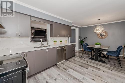 387 Cyrus Street, Cambridge, ON - Indoor Photo Showing Kitchen With Double Sink