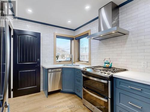 62 Montrose Avenue, Hamilton, ON - Indoor Photo Showing Kitchen With Upgraded Kitchen