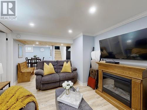 62 Montrose Avenue, Hamilton, ON - Indoor Photo Showing Living Room With Fireplace