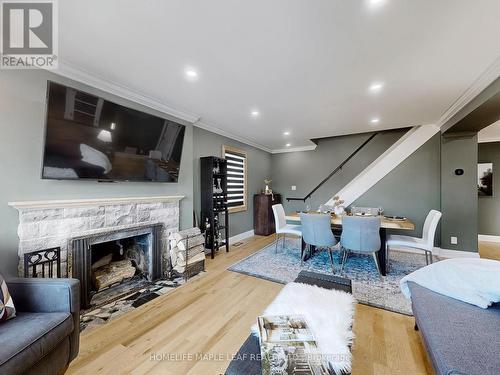 62 Montrose Avenue, Hamilton, ON - Indoor Photo Showing Living Room With Fireplace