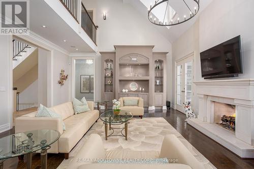 4179 Lakeshore Road, Burlington, ON - Indoor Photo Showing Living Room With Fireplace