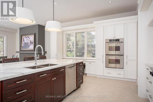 4179 Lakeshore Road, Burlington, ON - Indoor Photo Showing Kitchen With Double Sink