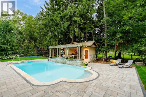 4179 Lakeshore Road, Burlington, ON - Outdoor With In Ground Pool