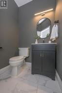 Main floor powder room - 