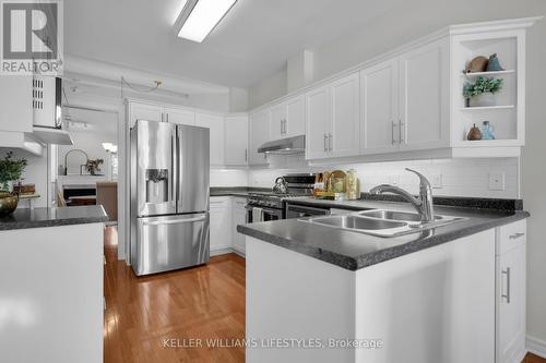 66 Quinella Place, London, ON - Indoor Photo Showing Kitchen With Double Sink With Upgraded Kitchen