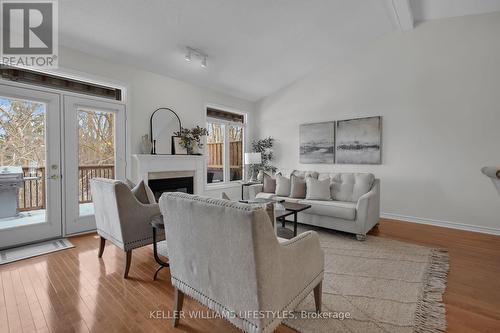 66 Quinella Place, London, ON - Indoor Photo Showing Living Room With Fireplace