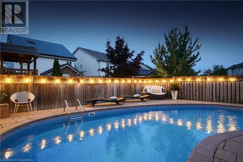 66 Pebblecreek Drive, Kitchener, ON - Outdoor With In Ground Pool