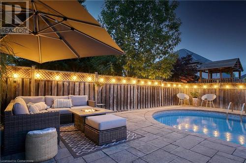 66 Pebblecreek Drive, Kitchener, ON - Outdoor With In Ground Pool With Deck Patio Veranda