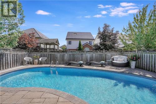 66 Pebblecreek Drive, Kitchener, ON - Outdoor With In Ground Pool With Backyard