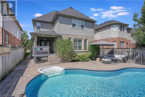 66 Pebblecreek Drive, Kitchener, ON - Outdoor With In Ground Pool With Deck Patio Veranda