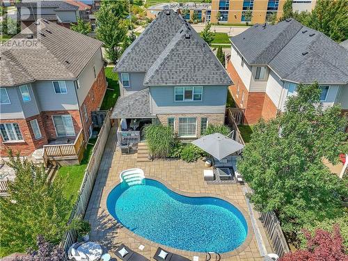 66 Pebblecreek Drive, Kitchener, ON - Outdoor With In Ground Pool