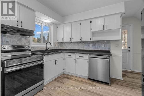 388 Crawford Street, London, ON - Indoor Photo Showing Kitchen With Double Sink