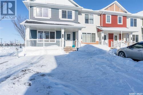 2-5294 Aerodrome Road, Regina, SK - Outdoor With Deck Patio Veranda With Facade