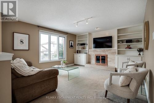 43 Glenayr Street, Hamilton, ON - Indoor Photo Showing Living Room With Fireplace