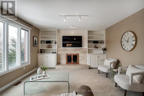 43 Glenayr Street, Hamilton, ON - Indoor Photo Showing Living Room With Fireplace