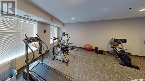 408 2909 Arens Road E, Regina, SK - Indoor Photo Showing Gym Room