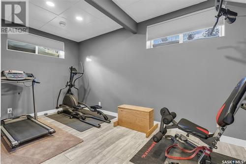 106 Werschner Crescent, Saskatoon, SK - Indoor Photo Showing Gym Room