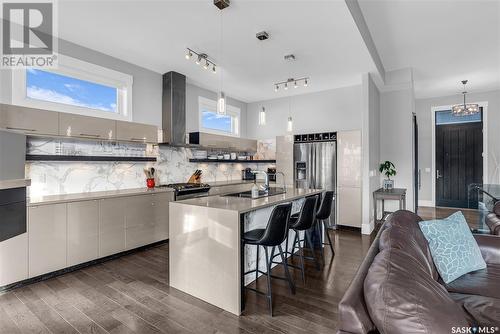 106 Werschner Crescent, Saskatoon, SK - Indoor Photo Showing Kitchen With Upgraded Kitchen