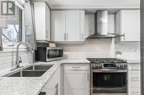 227 Saddy Avenue, London, ON - Indoor Photo Showing Kitchen With Double Sink With Upgraded Kitchen