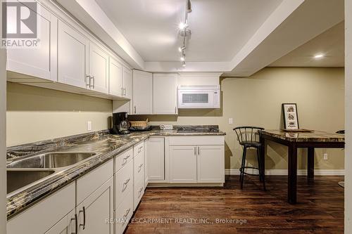 106 Rushdale Drive, Hamilton, ON - Indoor Photo Showing Kitchen With Double Sink