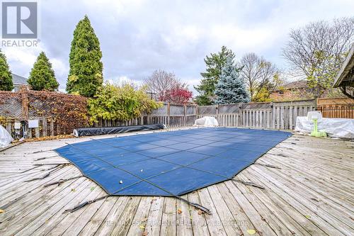 106 Rushdale Drive, Hamilton, ON - Outdoor With Above Ground Pool With Deck Patio Veranda With Backyard