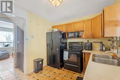 24 Eaton Place, Hamilton, ON - Indoor Photo Showing Kitchen With Double Sink