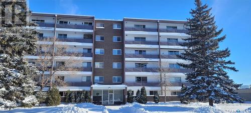 608 4615 Rae Street, Regina, SK - Outdoor With Balcony With Facade