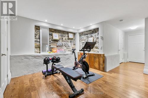 89 Fourth Avenue, Ottawa, ON - Indoor Photo Showing Gym Room