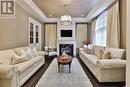 79 Pinewood Trail, Mississauga, ON  - Indoor Photo Showing Living Room With Fireplace 