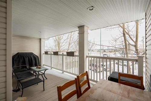 709 280 Amber Trail, Winnipeg, MB - Outdoor With Deck Patio Veranda With Exterior