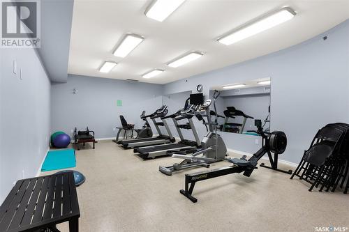 205 4721 Mctavish Street, Regina, SK - Indoor Photo Showing Gym Room