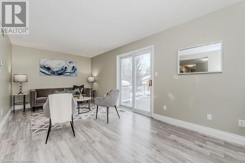 Living room featuring light hardwood / wood-style floors - 66 Karen Walk, Waterloo, ON - Indoor Photo Showing Dining Room