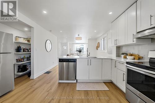 29 Newlands Avenue, Hamilton, ON - Indoor Photo Showing Kitchen With Upgraded Kitchen