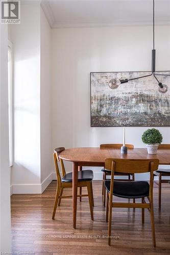 119 Ray Street S, Hamilton, ON - Indoor Photo Showing Dining Room